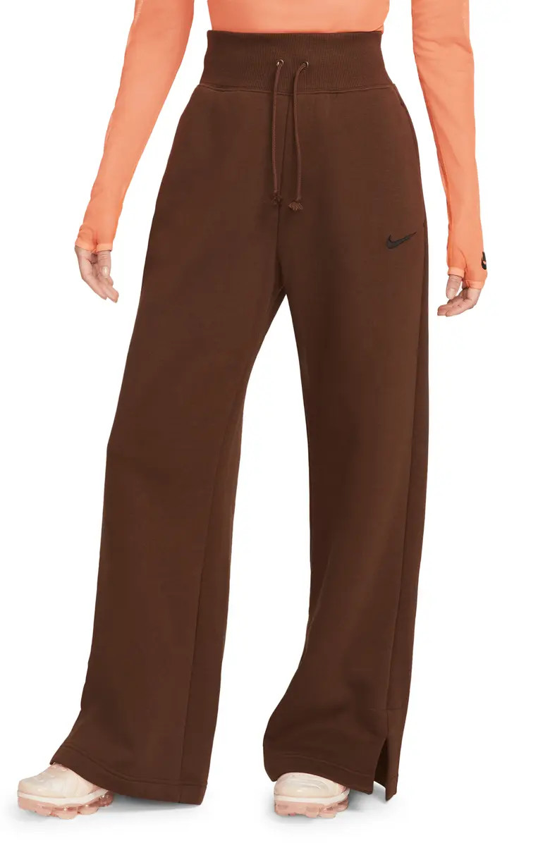Sportswear Phoenix High Waist Wide Leg Sweatpants | Nordstrom