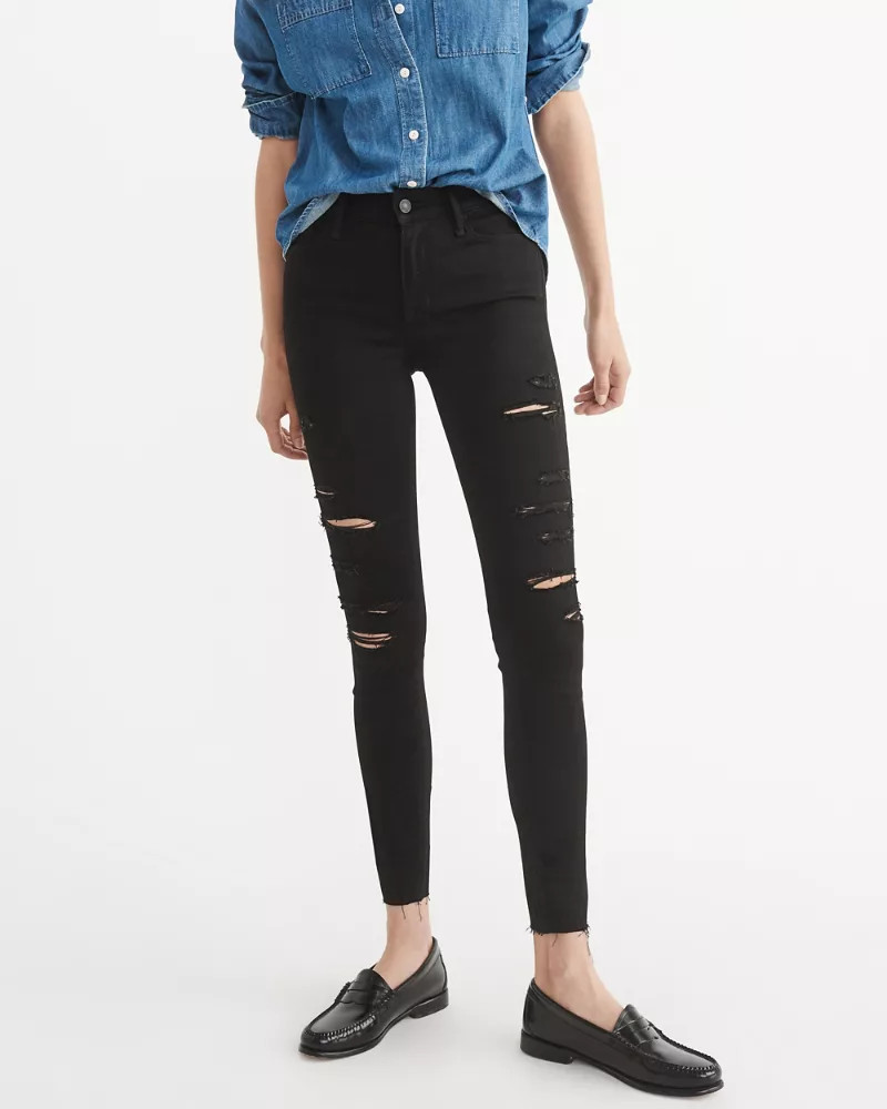 Low-Rise Super Skinny Jeans | Abercrombie & Fitch US & UK