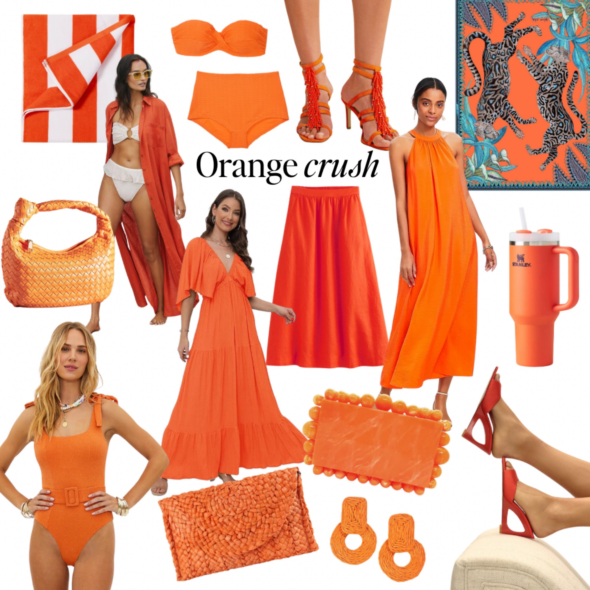 Summer finds: Orange crush 

Bright & vibrant pops of color are perfect for summer. Whether you are traveling to the beach or going to a wedding, add a touch of citrus to freshen your look. Bonus: this shade makes you look extra tan. 

#swimsuit #bikini #onepiece #amazonfinds #luxeforless #teatowel#beachstyle #traveloutfit #summerdress #orange #wedges #swim #clutches #summershoes

#LTKSeasonal #LTKTravel #LTKWedding