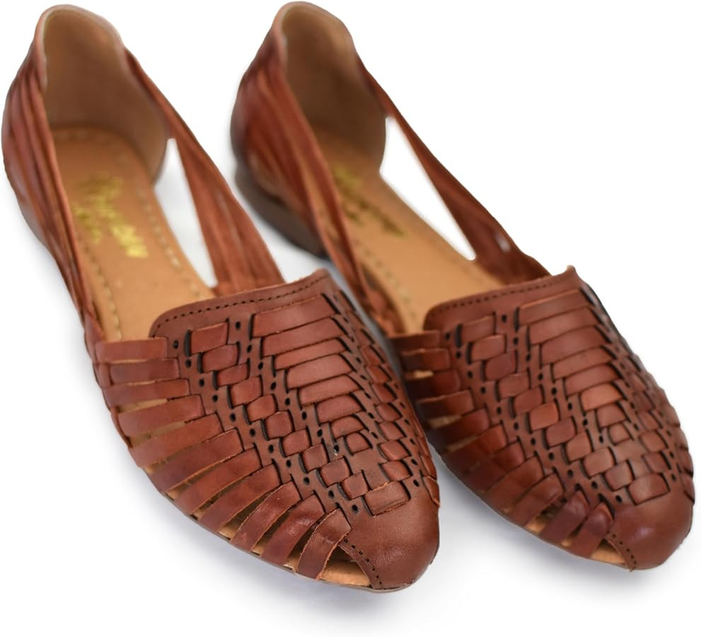 Macarena Collection Womens Shoes Leather Sandals for Women | Huarache Handmade Mexican Sandals | ... | Amazon (US)