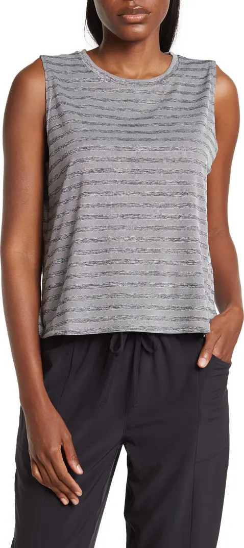 Z by Zella Interval Stripe Running Tank | Nordstromrack | Nordstrom Rack