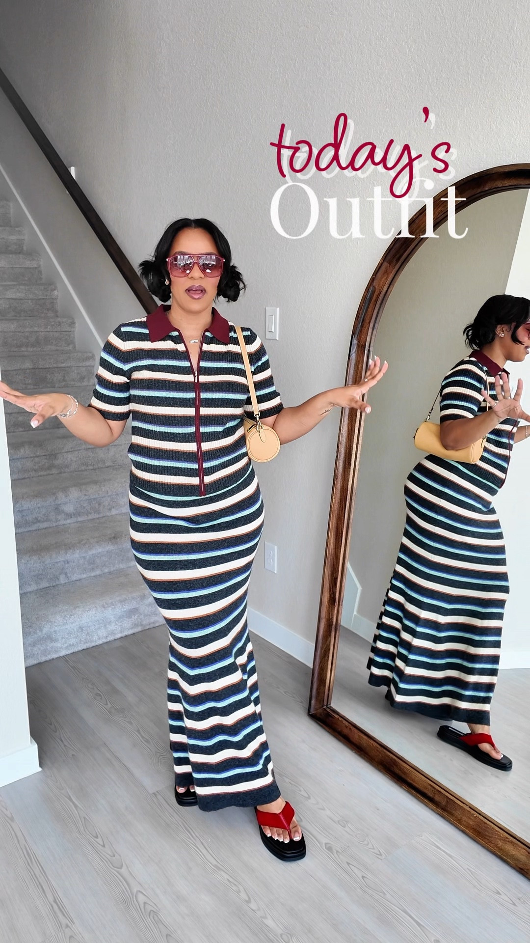 Outfit of the day With this cute set from #topshop #nordstrom ￼

#LTKgrwm #LTKootd