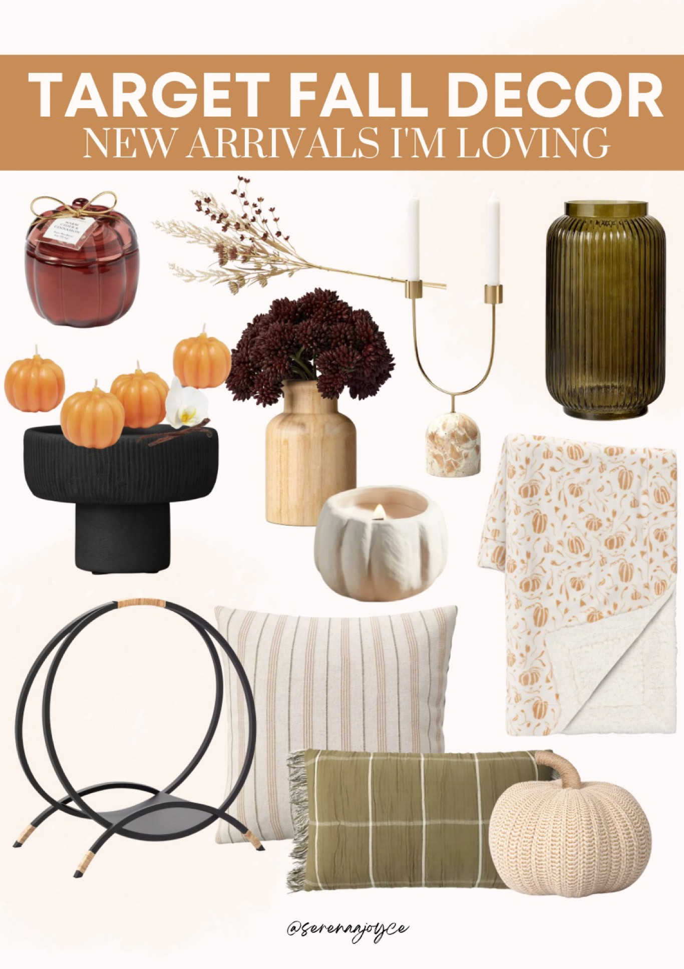 New target fall home decor I’m loving!

#targetdecor #targetfalldecor #targetstyle #falldecor #fallhomedecor #falllivingroom #falllivingroomdecor #fallwreath #fallblanket #pumpkindecor #decorativepumpkins #fallpillows #fallthrowpillows #throwpillows #neutralfalldecor #fallflorals #fallvase #decorativevase #decorativebowl #fallcandle



#LTKSeasonal #LTKunder50 #LTKunder100 #LTKFind #LTKstyletip #LTKsalealert #LTKhome