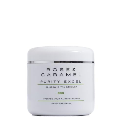 Rose & Caramel Purity Excel 60 Second Miracle Express Self Tan Remover & Exfoliating Tan Eraser Body Scrub 14.89 Fl Oz (440ml) | Amazon (US)