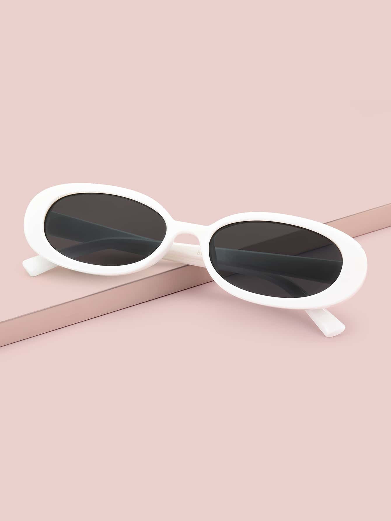 Oval Frame Sunglasses | SHEIN