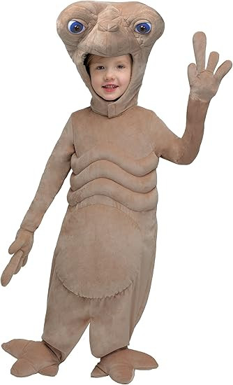 E.T. Kids The Extra-Terrestrial Plush Costume Unisex, Cute Alien Halloween Outfit for Toddler boy... | Amazon (US)