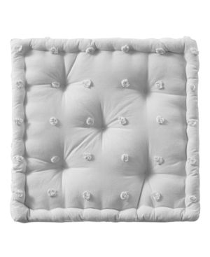 Urban Habitat Brooklyn 20" x 20" x 5" Cotton Jacquard Square Floor Pillow Cushion | Macys (US)