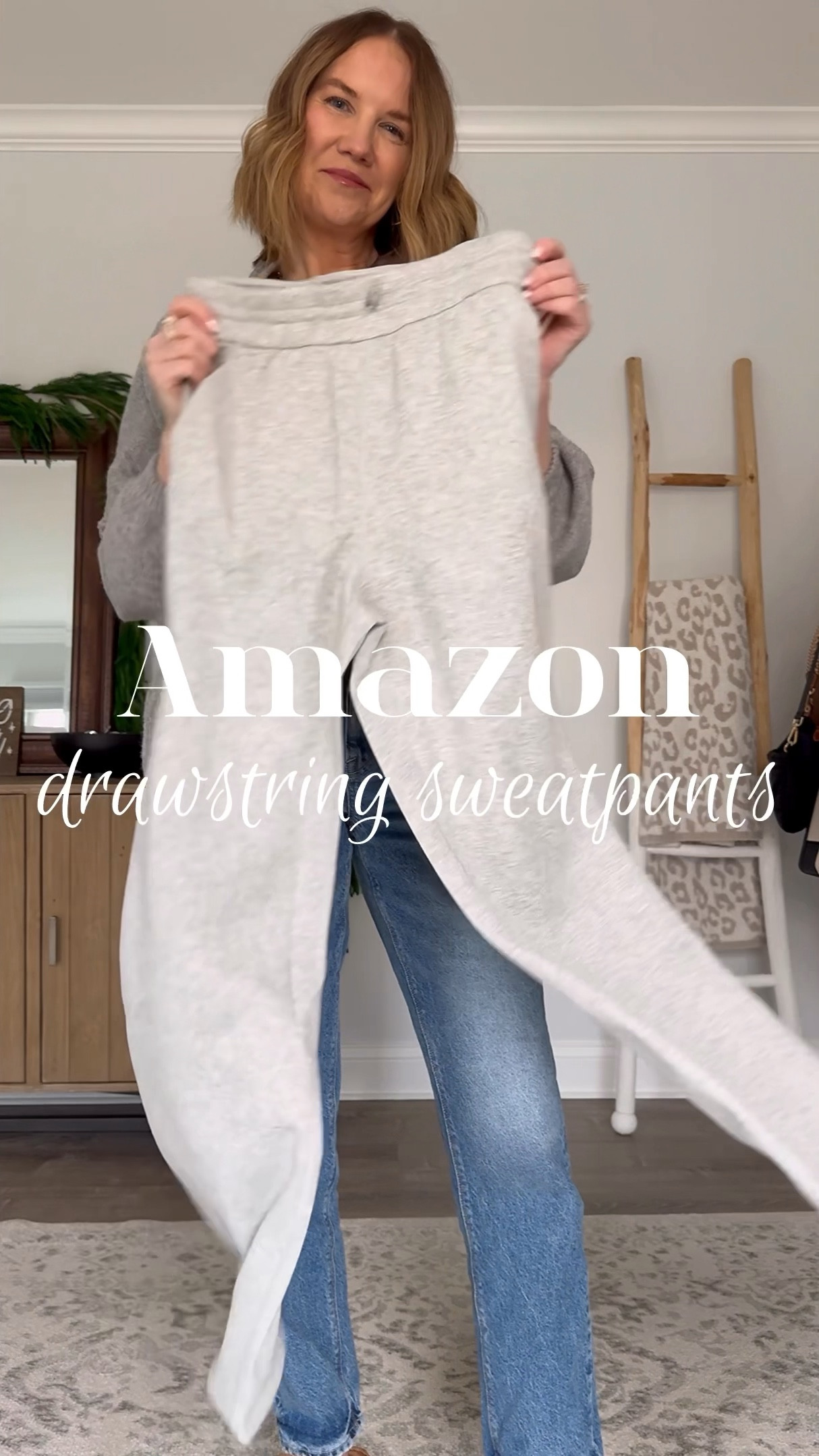 The perfect comfy pants do exist! Living in these lately and thought you would love them too! I’m in my true size medium.
#amazonfashion #casualstyle 

Casual winter outfit, comfy outfit idea, mom style, comfy chic, easy outfits, layered outfits, Amazon lookalike, puffer vest, chic sweatpants 

#LTKWatchNow #LTKOver40 #LTKActive