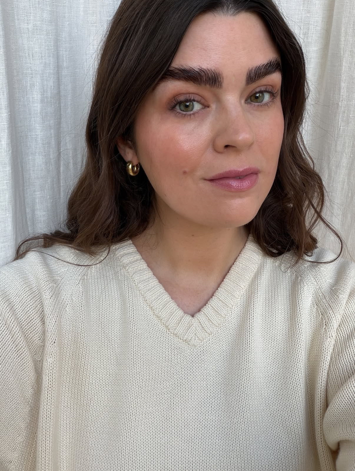 Fresh make up look today in shades of winter whites from Donni

#LTKwinter #LTKbeauty