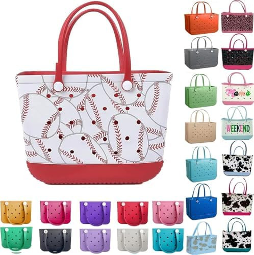 LEDTOOL Beach Tote Bag Organizer - Large Anti-Sand, Waterproof, Rubber, Portable Travel Sports To... | Amazon (US)