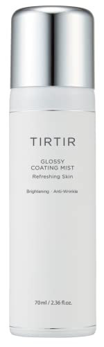 TIRTIR Glossy Coating Mist 2.36 fl. oz, Illuminating Polyglutamic Acid Face Mist for Fresh, Glowing Skin,Cooling, Soothing, Makeup Prep Spray… | Amazon (US)