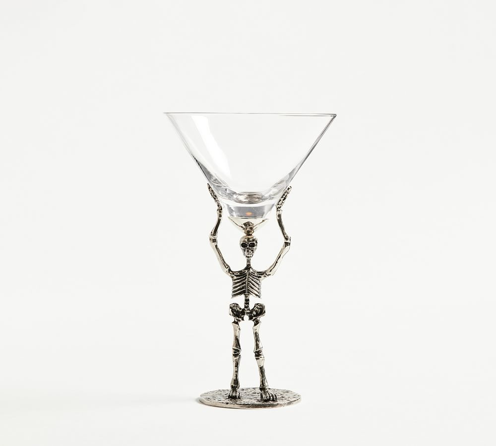 Skeleton Martini Glasses | Pottery Barn (US)