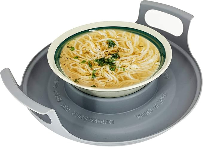 Handy Gourmet Microwave Cool Caddy w/ Handles - Carrying Tray for Bowls, Plates | Amazon (US)