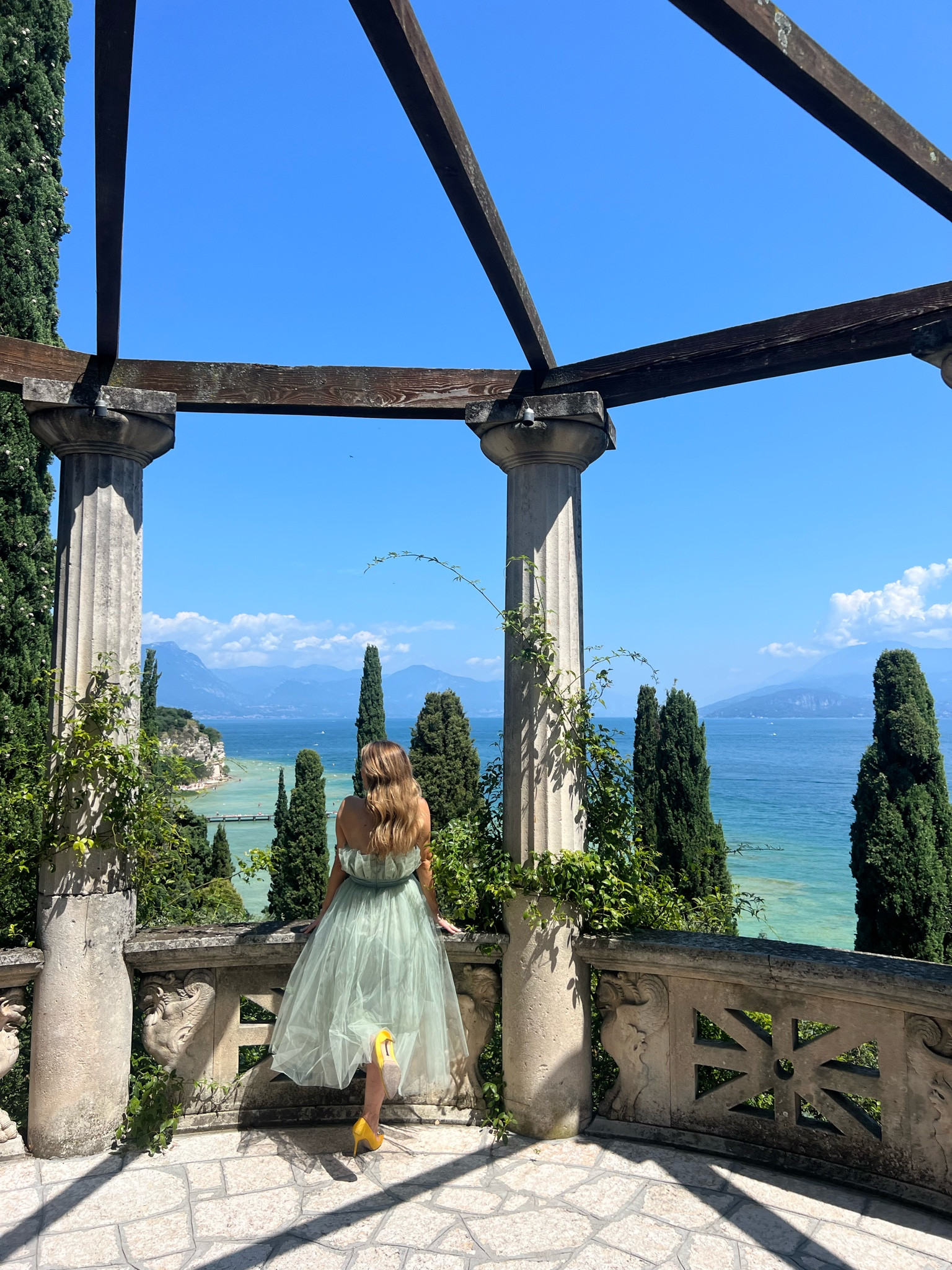 Wearing the dreamiest dress in the dreamiest location . 

#LTKstyletip #LTKSeasonal #LTKwedding