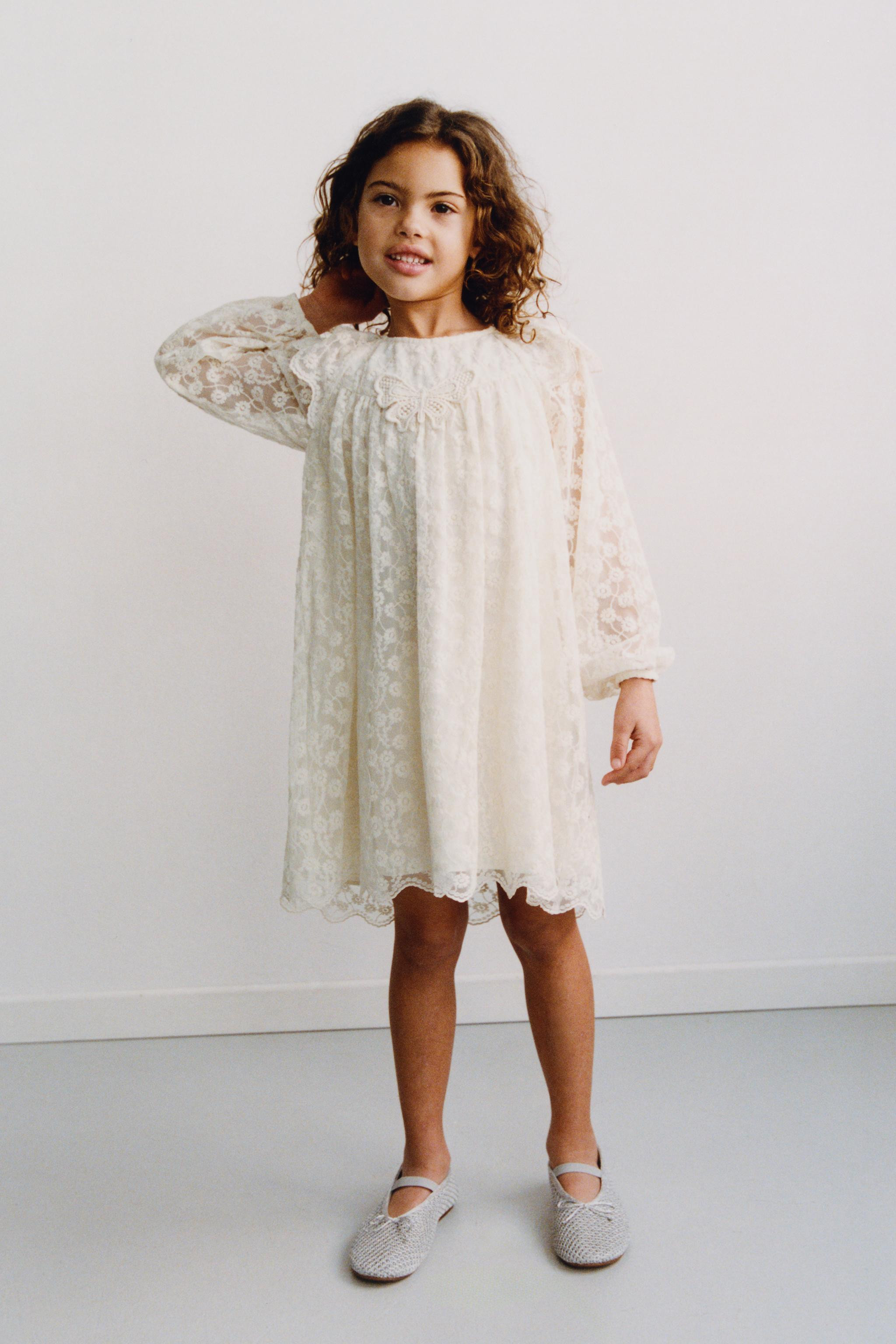 BUTTERFLY TULLE DRESS | Zara US