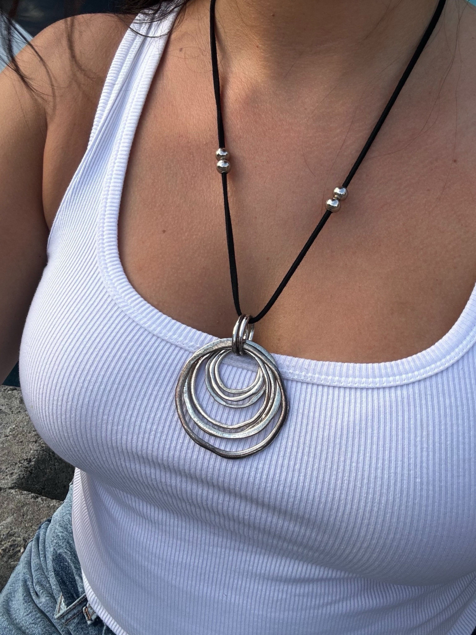 white tank and funky necklaces 🌀

#LTKSummerSales #LTKU #LTKSeasonal