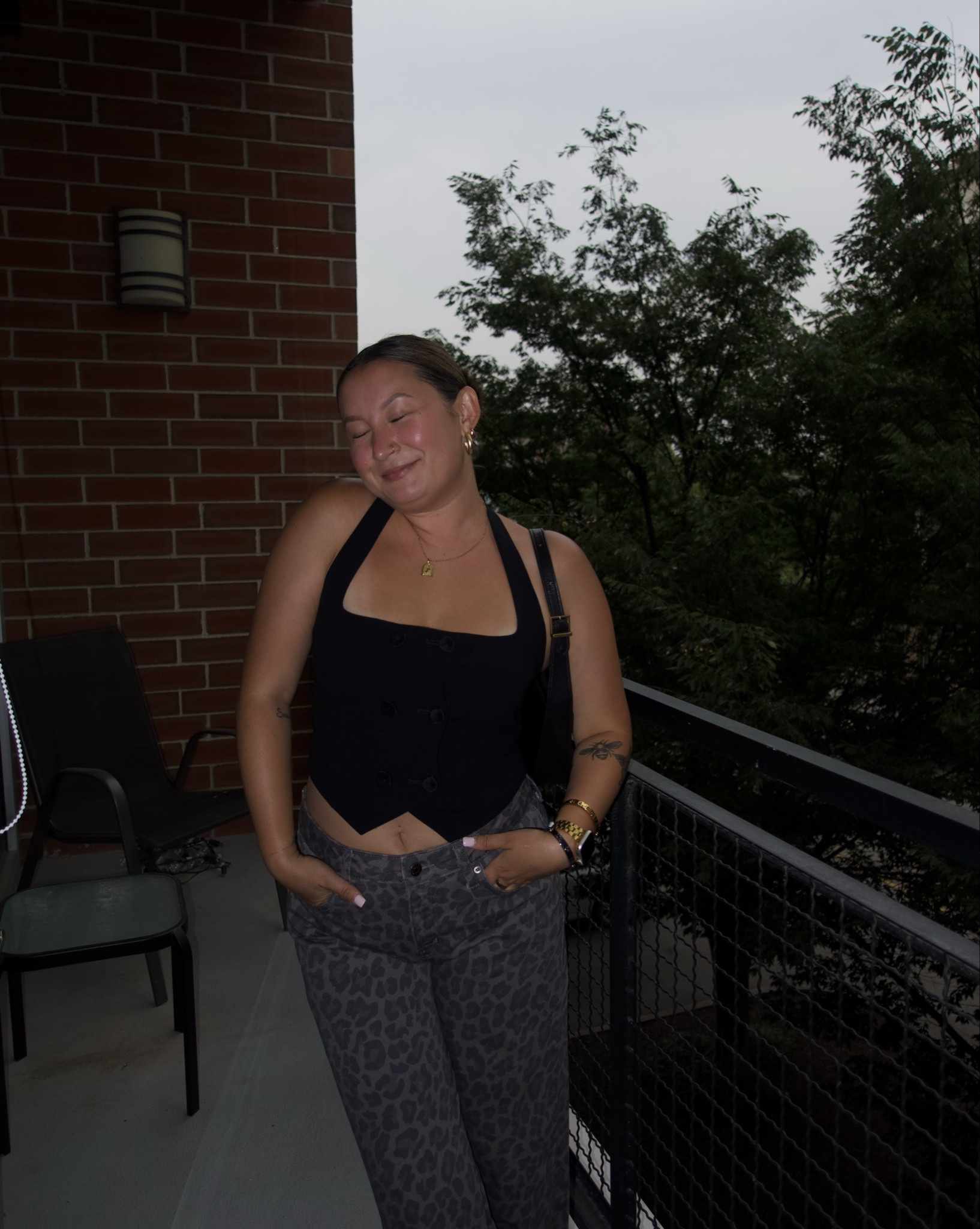 Cool girl outfit for girls night💗

Wearing a size 6 in the top & pants

#LTKMidsize #LTKFindsUnder100 #LTKPetite