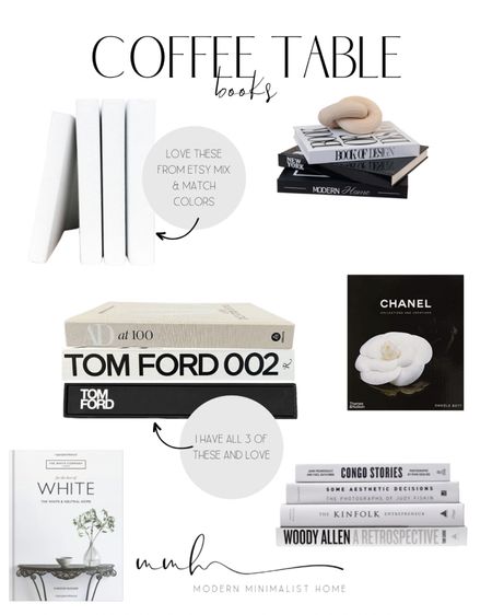 Coffee table books I love!

Coffee table book, Tom ford, Tom ford black book, Tom ford white book, white coffee table book, neutral coffee table book, book for console table, coffee table styling, console table styling, inspo, inspiration 

#LTKhome