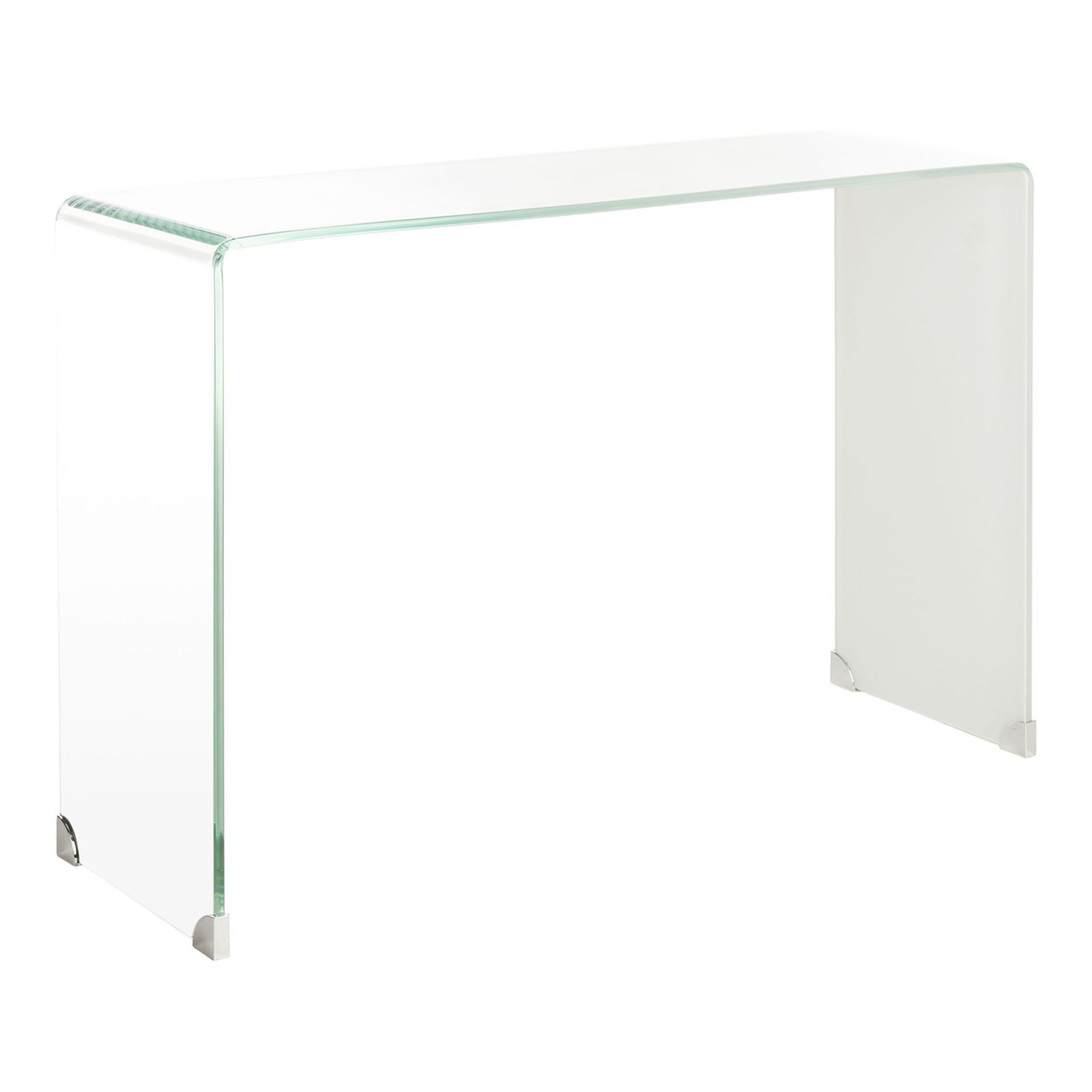 Safavieh Crysta Ombre Glass Console Table, White | Kohl's