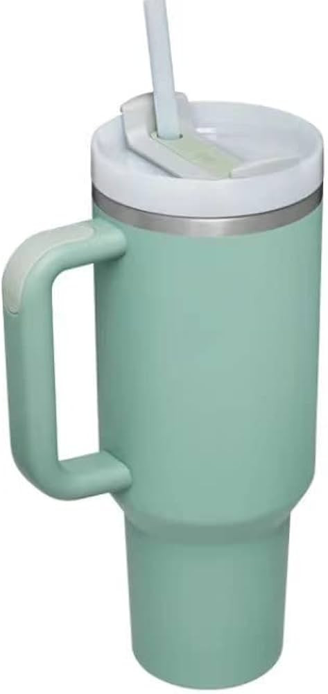 RaepperHan 40oz Car Travel Mug With Handle And Straw Lid | Stainless Steel Insulated Mug | Hot & ... | Amazon (US)