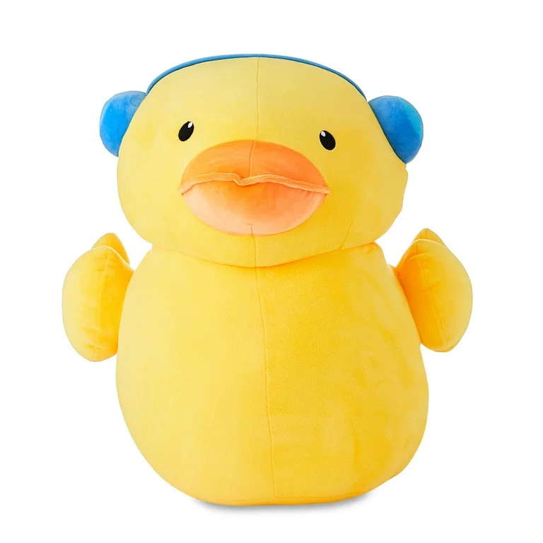 Easter Jumbo Blue Headphone Duck Plush, by Way To Celebrate | Walmart (US)