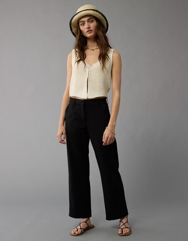 AE Stretch High-Waisted Stovepipe Ankle Trouser | American Eagle Outfitters (US & CA)