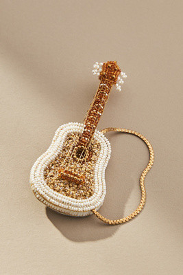 Deepa Gurnani Guitar Brooch | Anthropologie (US)