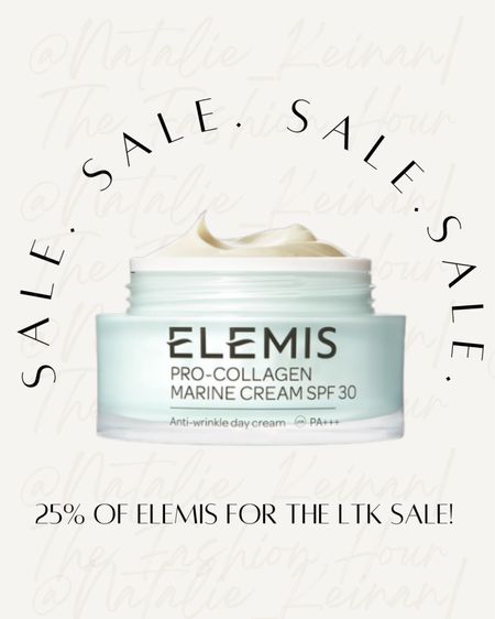 Elemis marine collagen cream is heavenly! 25% off!  

#LTKbeauty #LTKSale #LTKsalealert