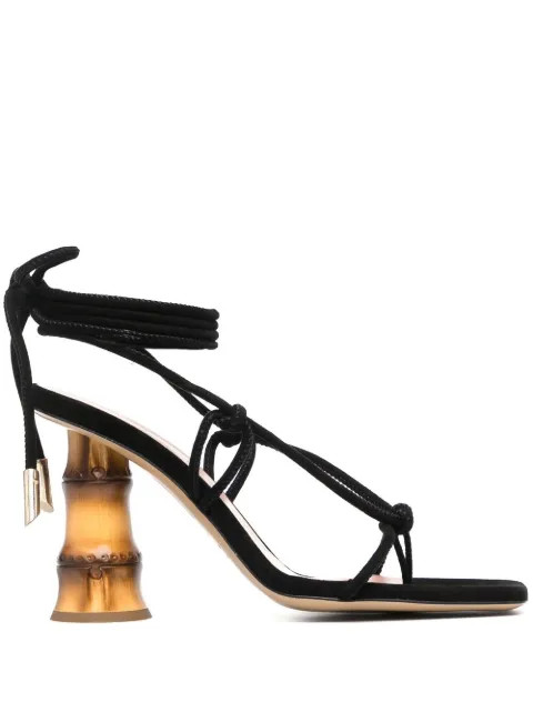 Eolo bamboo heel sandals | Farfetch (RoW)