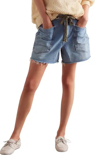 Free People Moxie Distressed High Waist Denim Cutoff Shorts | Nordstrom | Nordstrom
