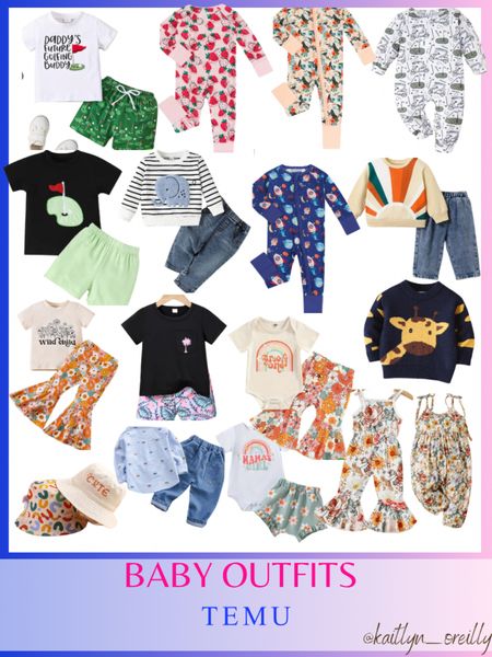 Baby doing outfits from temu 

Baby , Baby boy , Baby girl , Baby must haves , Amazon , Amazon finds , Amazon must haves , Temu , Temu finds , Temu must haves , Amazon deals , Amazon sale , Temu deals , Baby shower , Newborn essentials , Newborn , Baby registry, Amazon baby , Amazon Baby must haves , Nursery, Baby nursery , Under 20 , Under 10 , Under 30 , Under 50  

#LTKbaby #LTKfamily #LTKfindsunder100 #LTKfindsunder50 #LTKsalealert #LTKstyletip