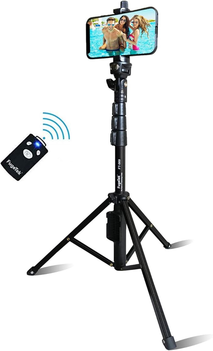 Selfie Stick & Tripod Fugetek, Integrated, Portable All-in-One Professional, Heavy Duty Aluminum,... | Amazon (US)