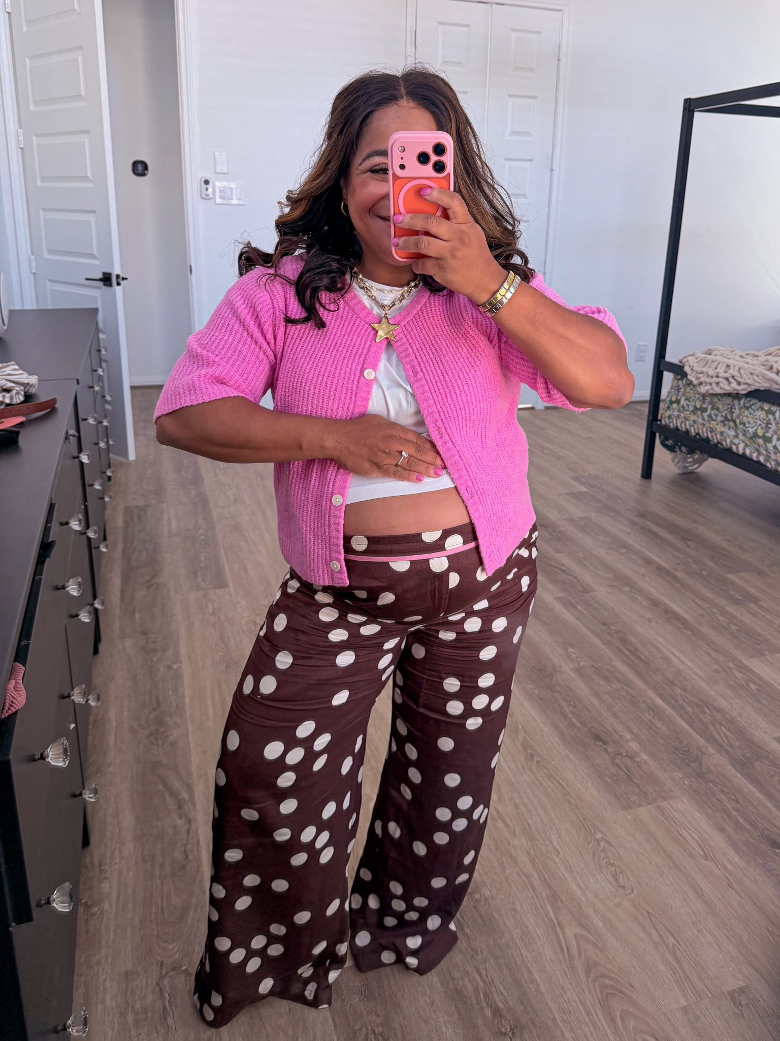 BUMP FRIENDLY FALL FIT: wearing a medium petite in the pants! Stretch is perfect for the bump!

#LTKPetite #LTKFindsUnder100 #LTKBump