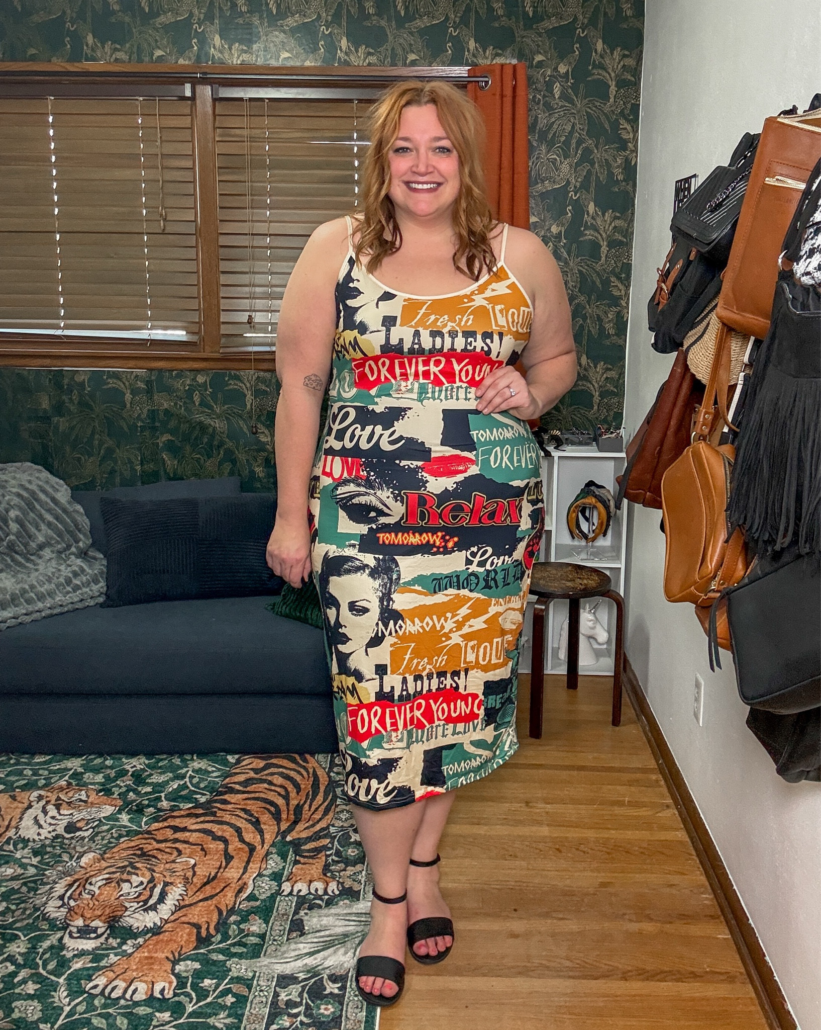Spring and summer dress on a US size 18. Wearing 3X code USQS4tarajanestyle439 to save.

#LTKPlusSize #LTKootd #LTKMidsize