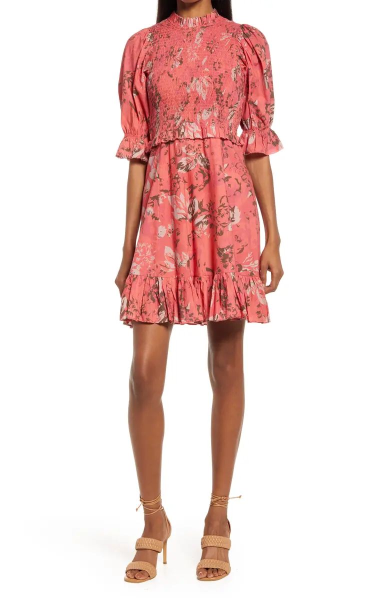 Priya Floral Smocked Dress | Nordstrom | Nordstrom