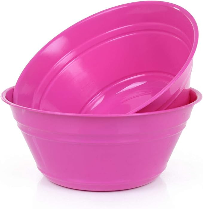 Mintra Home Snack Bowls (Large 2pk (4L), Fuchsia) | Amazon (US)