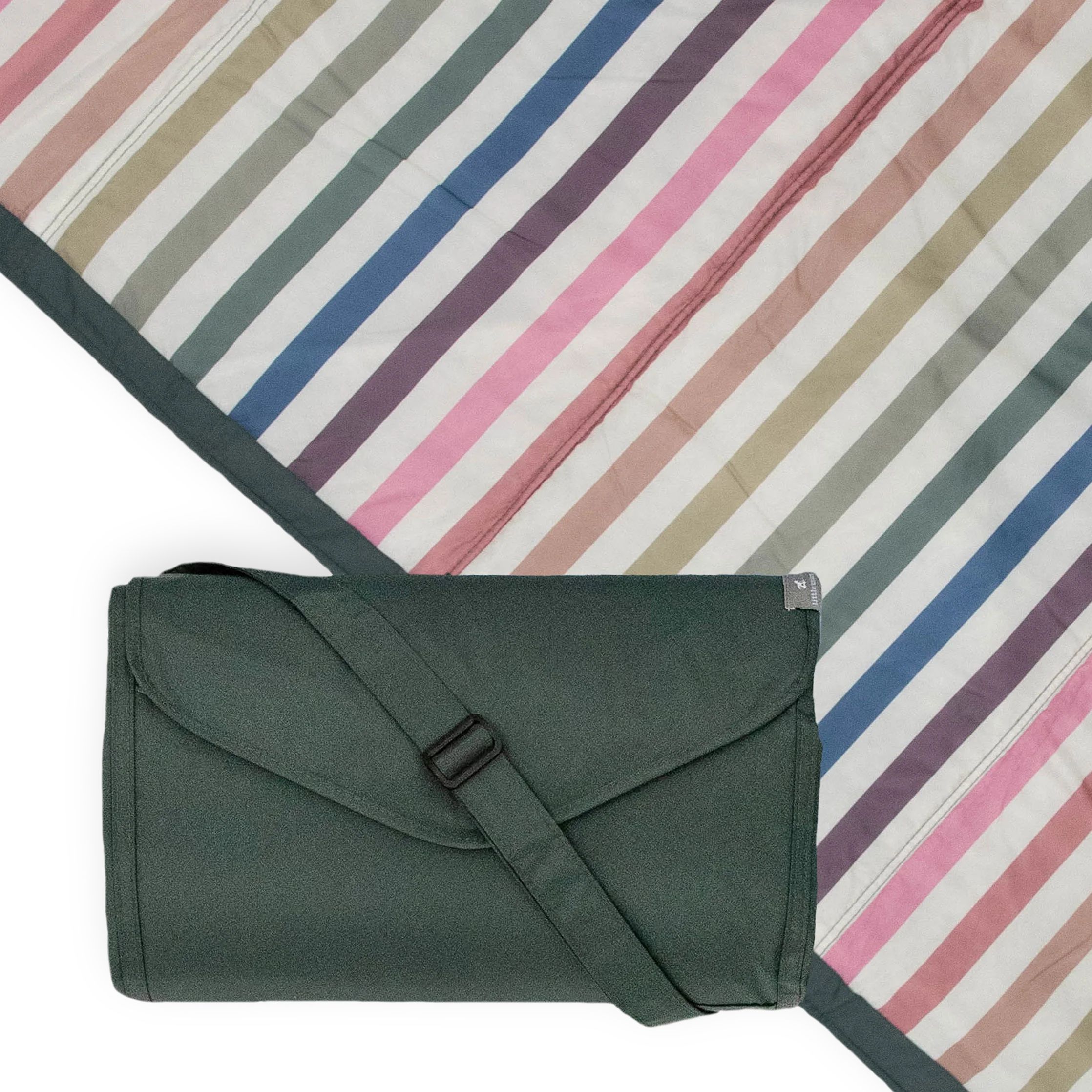 Outdoor Blanket - Chroma Rugby Stripe | Little Unicorn
