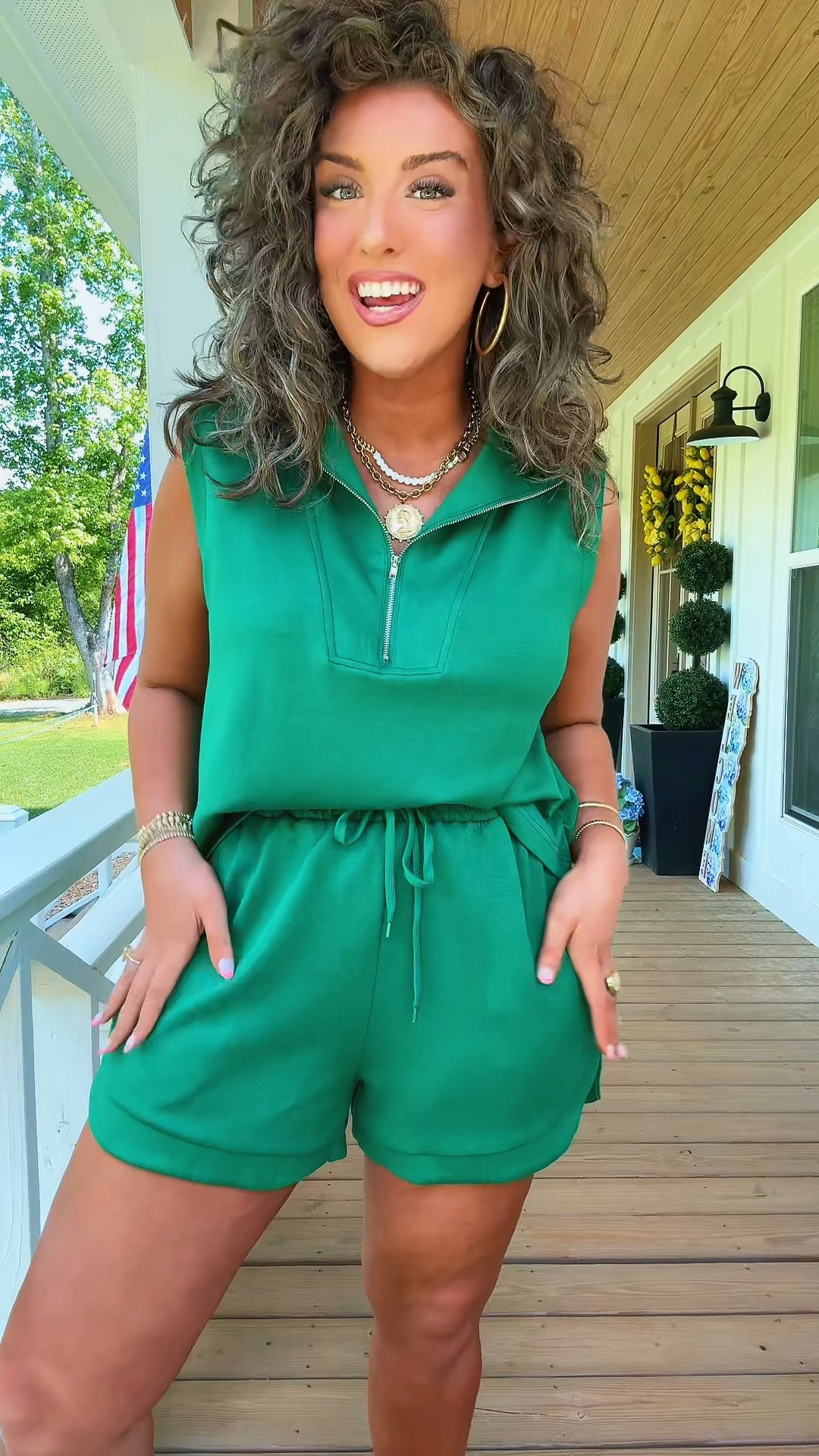 Give me a buttery soft two piece set and I’m ready to conquer the day. 👏🏻 So easy to throw on and go and you are comfy all day while still looking put together! 💚

#LTKmomlife #LTKdayinmylife #LTKMidsize