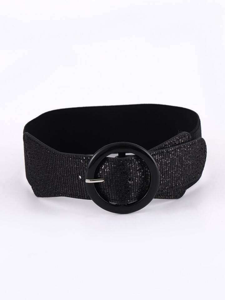 Riem met ronde gesp | SHEIN