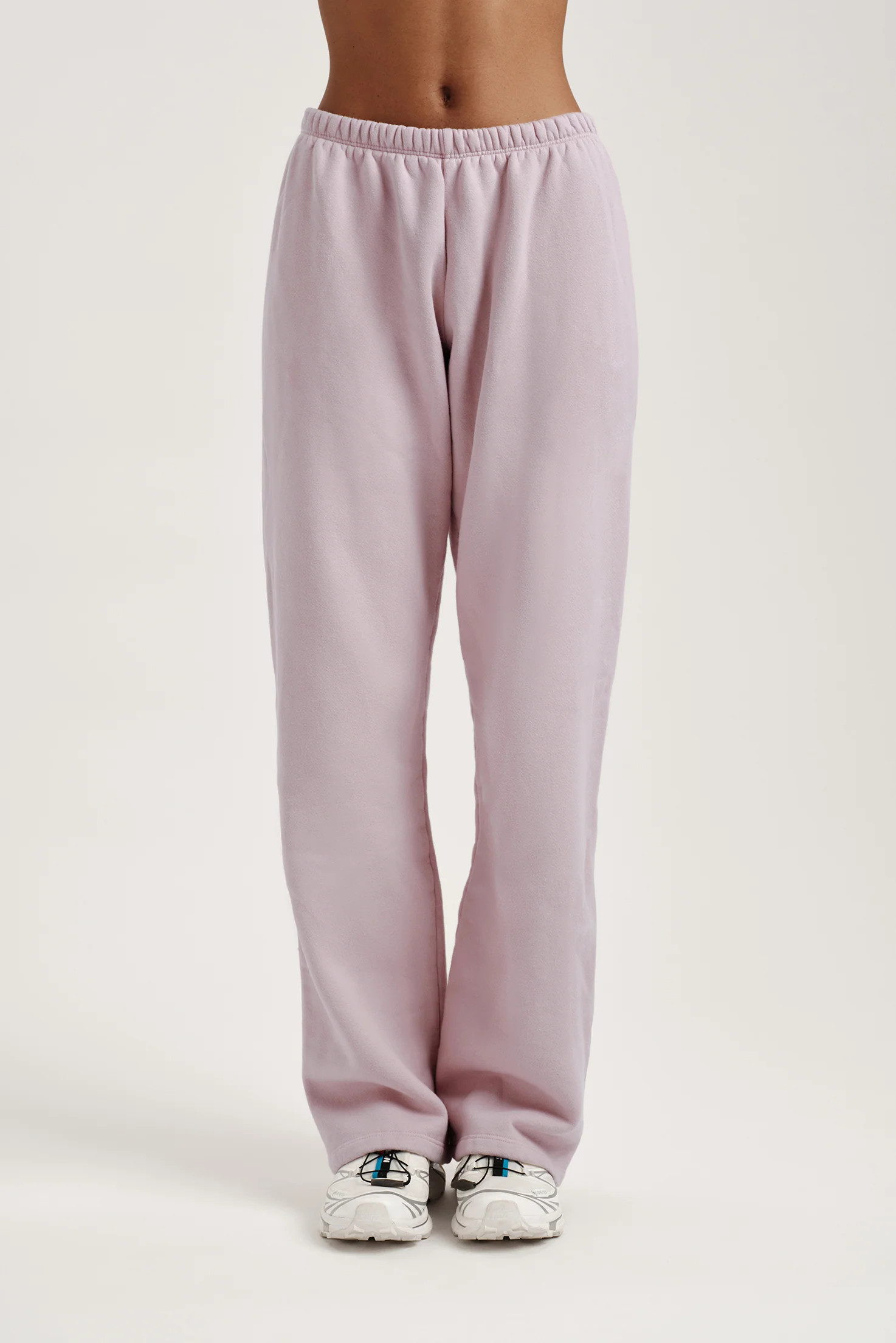 MIDWEIGHT SWEATS STAPLE STRAIGHT LEG SWEATPANTS - SONNET (PINK) | SET Active