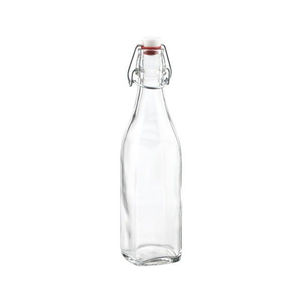Square Hermetic Glass Bottles | The Container Store