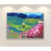 Augusta Master Golf Art Prints, Original Art, Wall Sport Canvas Office Large Gift | Etsy (US)