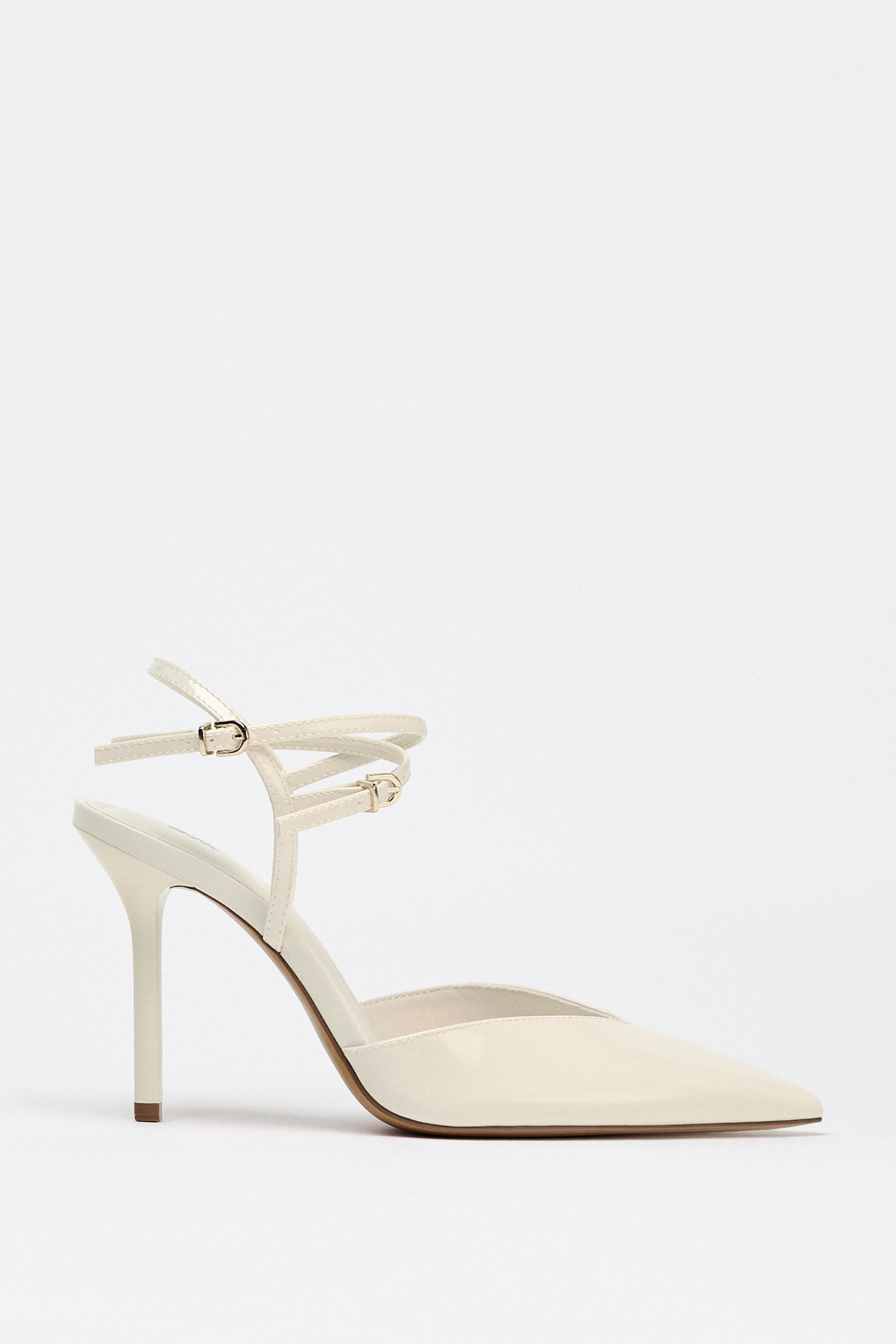 STRAPPY SLINGBACK HEELS | Zara US