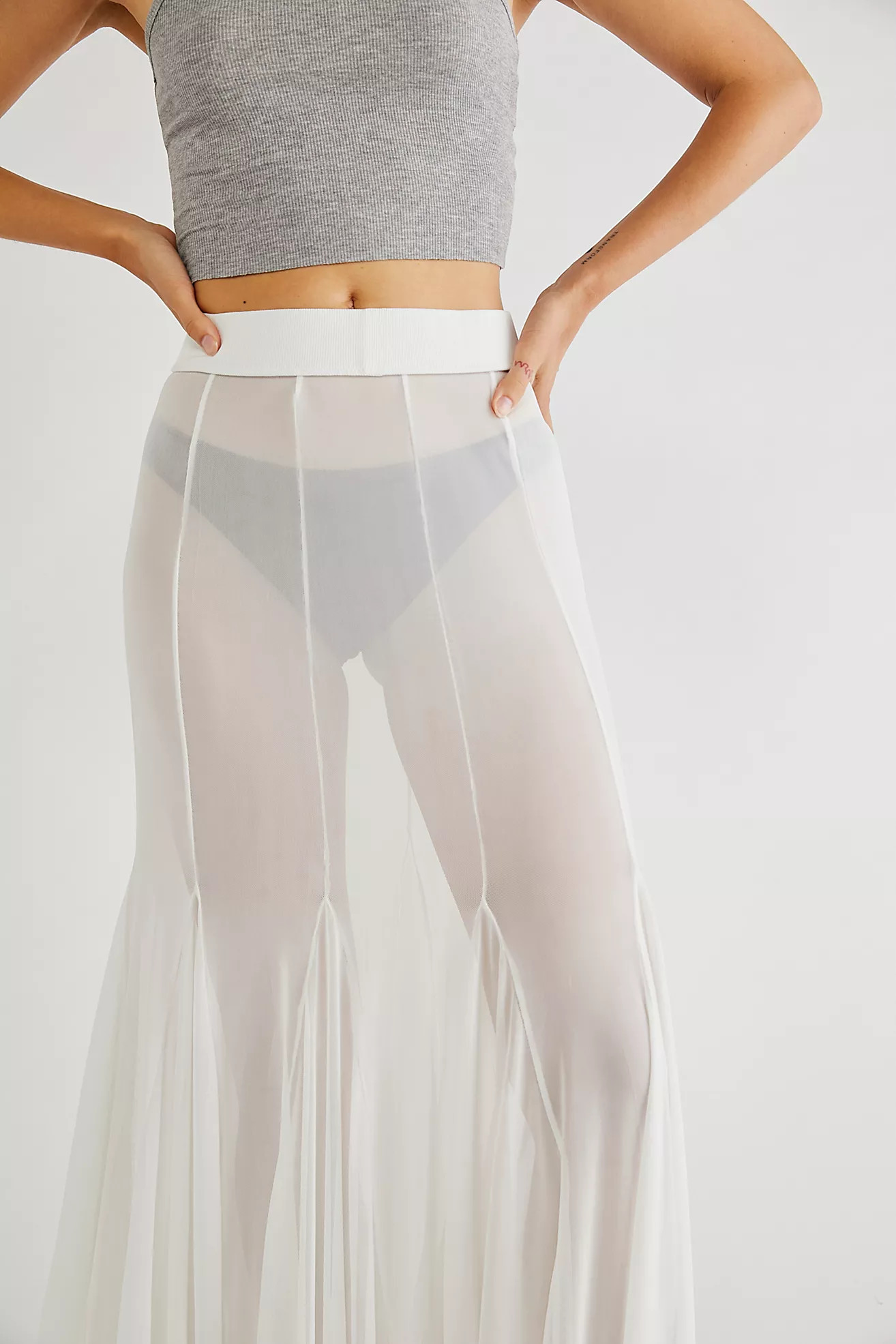 Godet Girl Mesh 1/2 Slip | Free People (Global - UK&FR Excluded)