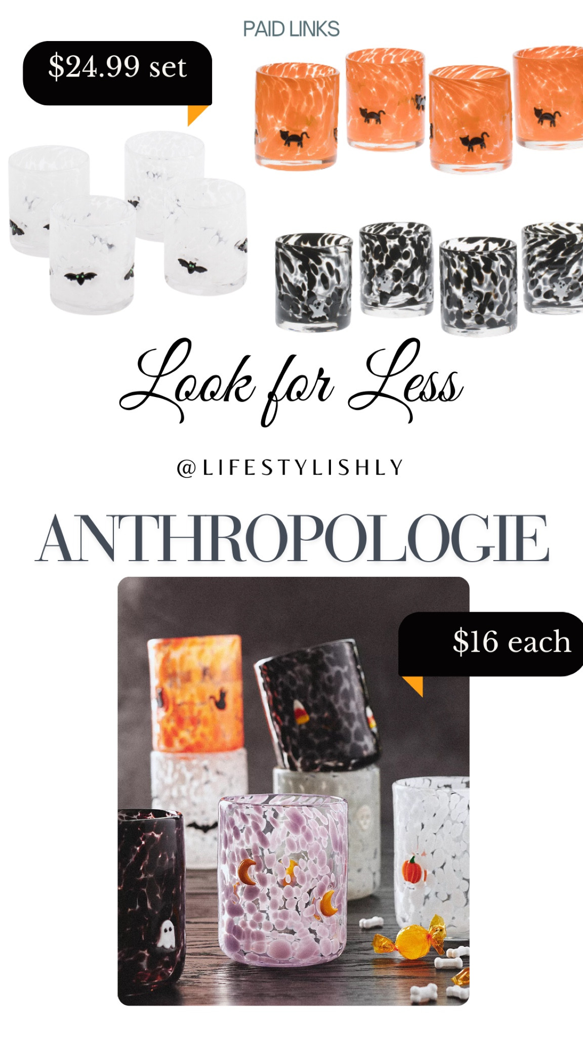 Splurge or Save Anthropologie Icon Mystic Halloween Juice Glass