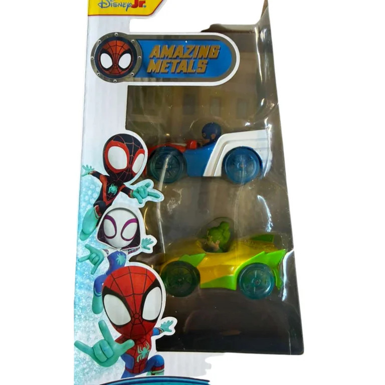 Marvel Spidey and His Amazing Friends Water-Webs Amazing Metals 7-Pack Diecast Cars by Hasbro | Walmart (US)
