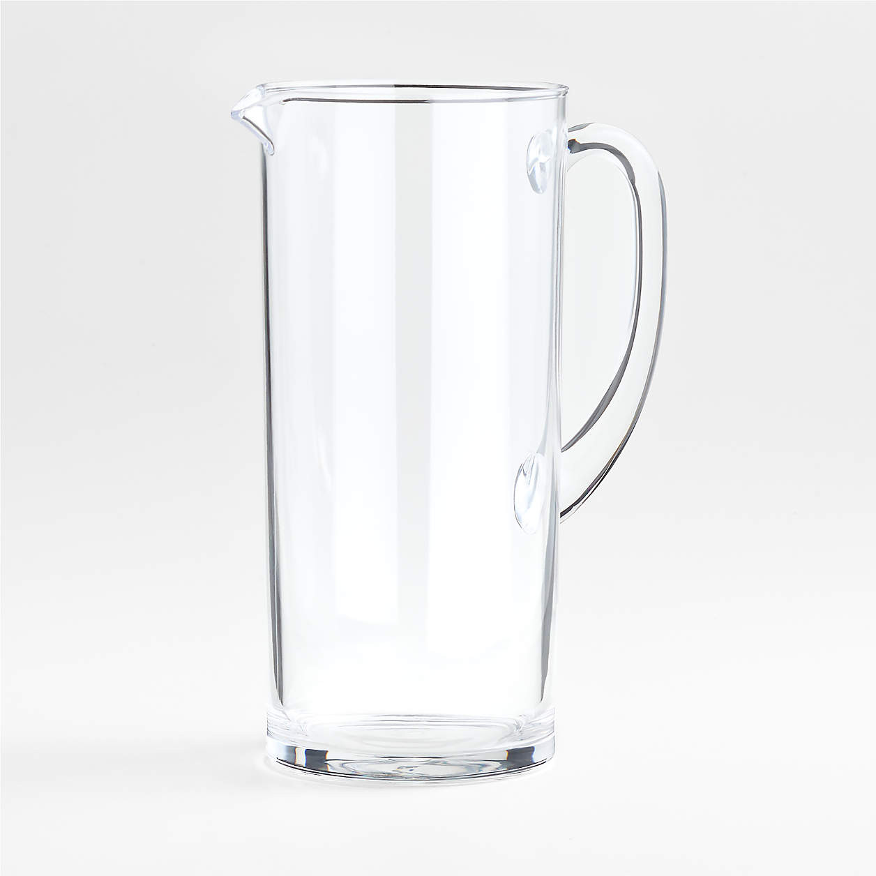 Aspen 67-oz. Acrylic Pitcher + Reviews | Crate & Barrel | Crate & Barrel