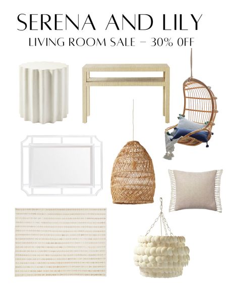 Serena & Lily is having a 30% off sale on Living Room Essentials! Linked ones I have been loving below 

#LTKhome #LTKsalealert #LTKstyletip