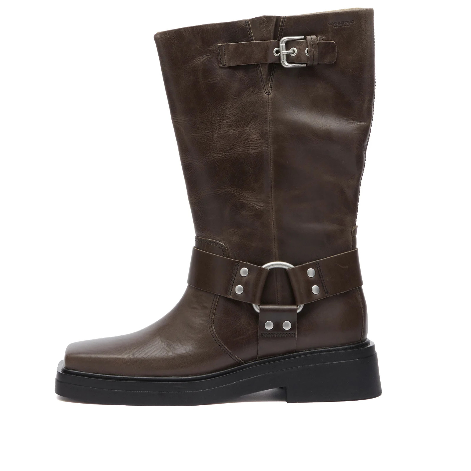 Vagabond Women's Shoemakers Eyra Biker Boot in Mud, Size EU 36 | END. Clothing