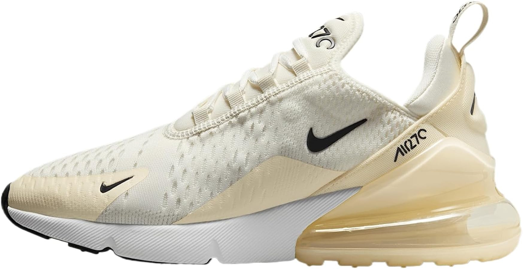 Nike Air Max 270 Women's Shoes (AH6789-124, Sail/Coconut Milk/Pale Ivory/Black) | Amazon (US)